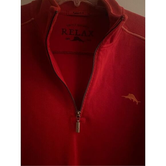 Tommy Bahama Men’s Large Relax Activewear 1/4 zip pullover L - Picture 9 of 12